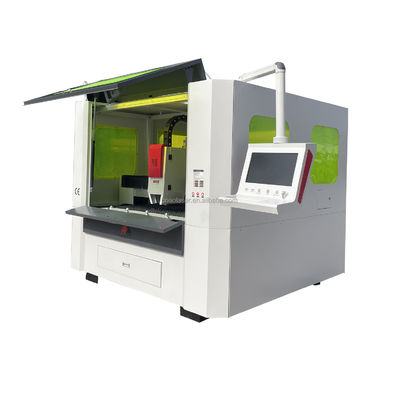 máquina de corte láser de alta precisión para el metal oro plata joyería acero...